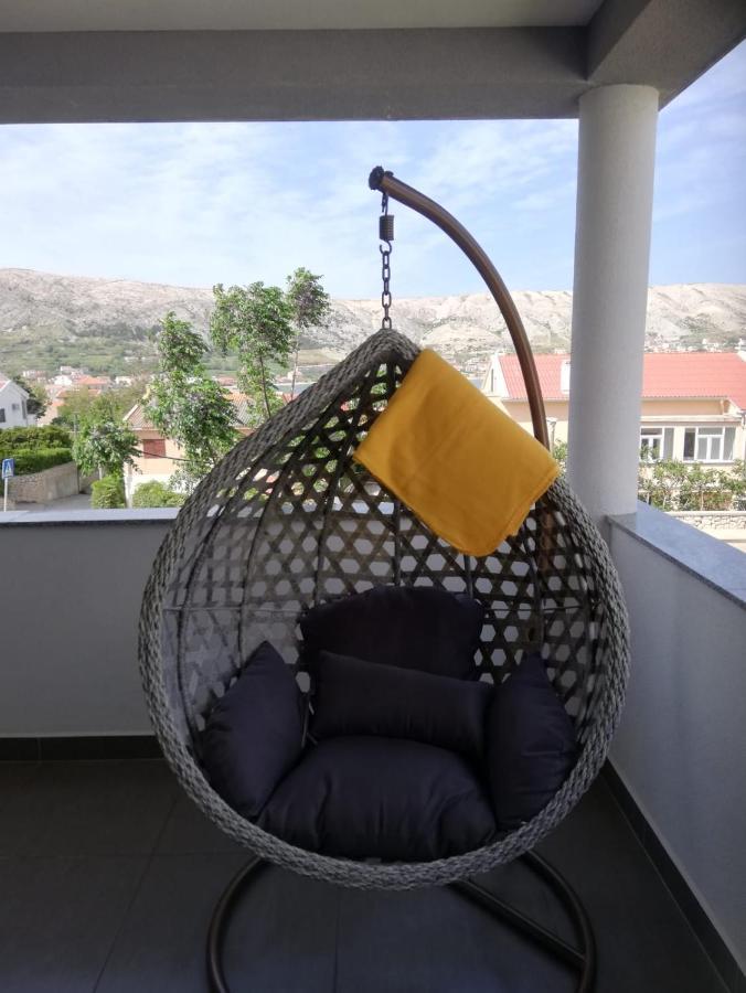 Apartment Villa Franci Pag Town Bagian luar foto